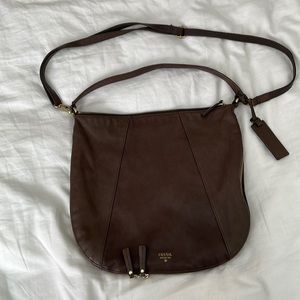 Fossil leather bag